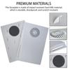 PS5 Faceplate with Cooling Hole Dust Filter for Disc Version DOBEWINGDELOU PS5 Faceplate Console Cover Replacement Side Plate Shell Dustproof Accessor