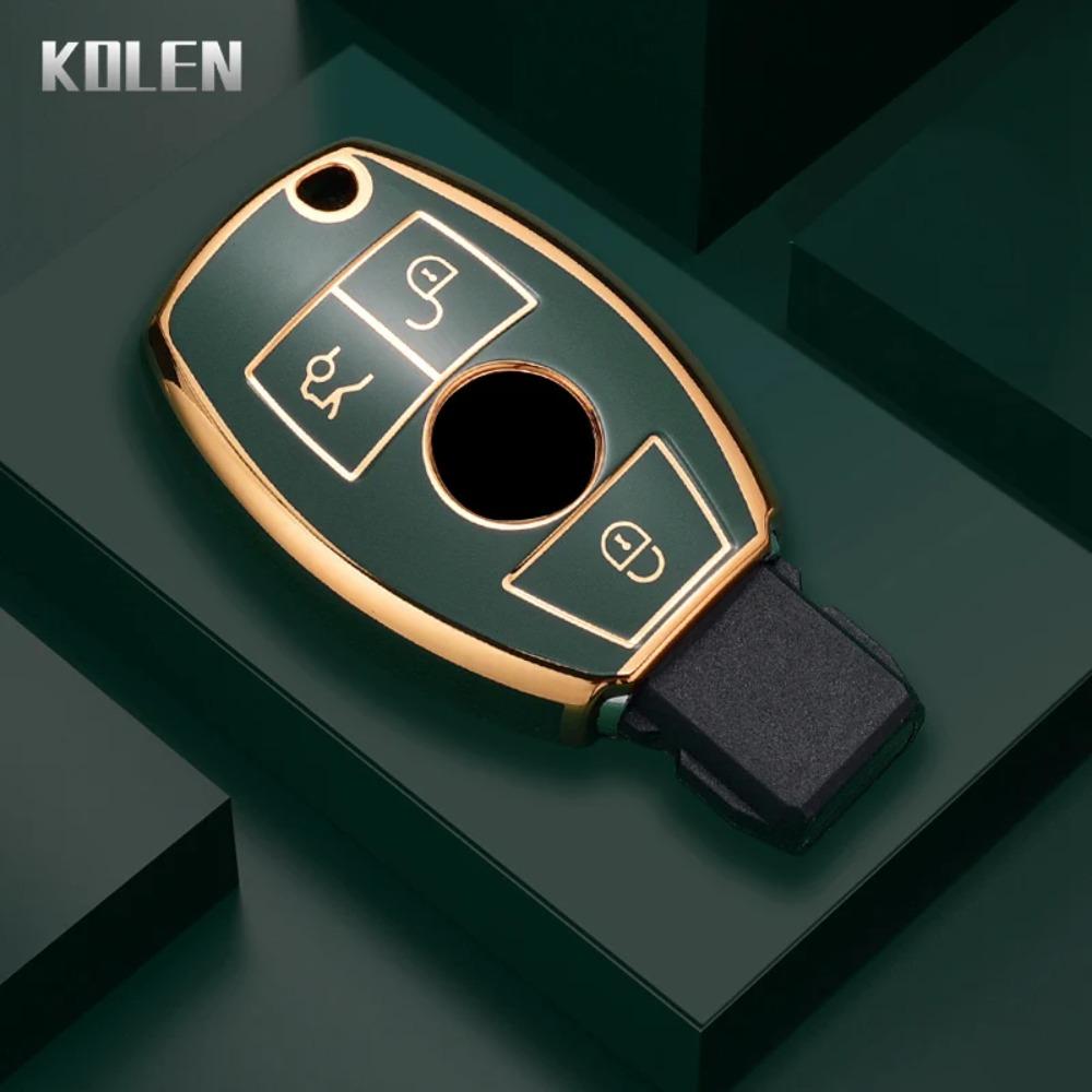 TPU Car Remote Key Case Cover Shell Fob for Mercedes Benz A C E S G Class GLA CLA GLK GLC CLS W204 W463 W176 W251 W205 AMG