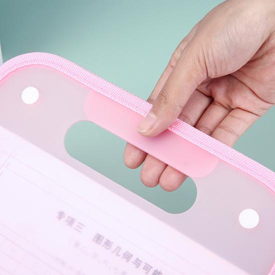 2Pcs Accordion File Organizer 13 Pockets Portable Document Receipt Organizer for A4 Files Waterproof Expanding Files Folder Schoolbag Office Supplies