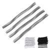 100PCS Spiral Binding Coils 16mm Diameter 48 Teeth 4:1 Binder Combs Spines for  Paper