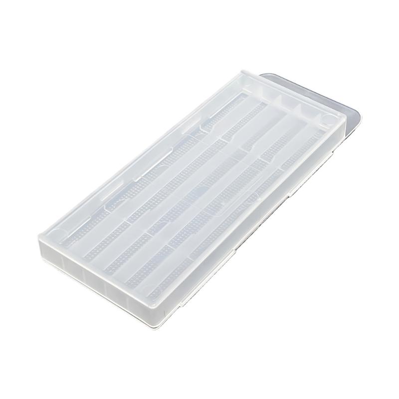 Κουτί Εργαλείων για Τρυπάνια και Καρφιά με Ασφαλές Κλείσιμο και Γάντζο Ανάρτησης Διαφανής Πλαστική Θήκη Εργαλείων