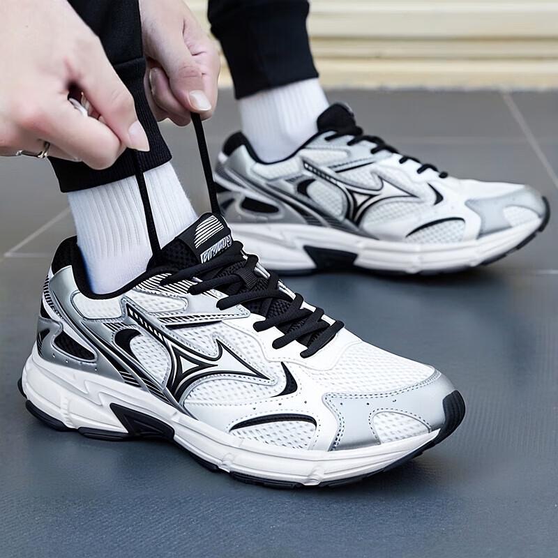 Mizuno D1GH2229-09 Retro Casual Mesh Running Shoes 38