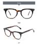 JQ1004 Tortoiseshell Retro Acetate Unisex Prescription Glasses Frame - High-End Design
