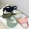 Japanese Crossbody Adjustable Shoulder Bag,Nyl Sports Storage Women Sling Bag,Lightweight Cluth Bag,Unisex Dumpling Purse