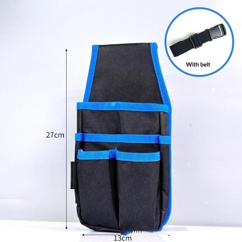 1 Stück Bohrer-Aufbewahrungstasche Einfache Werkzeugtasche zum Umhängen mit Gürtel Multifunktionale Tasche Hüfttasche für Elektriker Reparatur