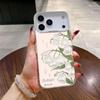 Tulip iPhone 17 Case for Apple's 16 Pro Max/15 Pro/13, Girls' Silver Shell, Fits iPhone 14 
