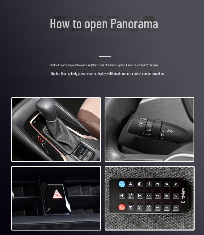 360 Panoramic Image Decoder for Geely Binyue, Binrui, Emgrand, Boyue, Borui, Jiaji