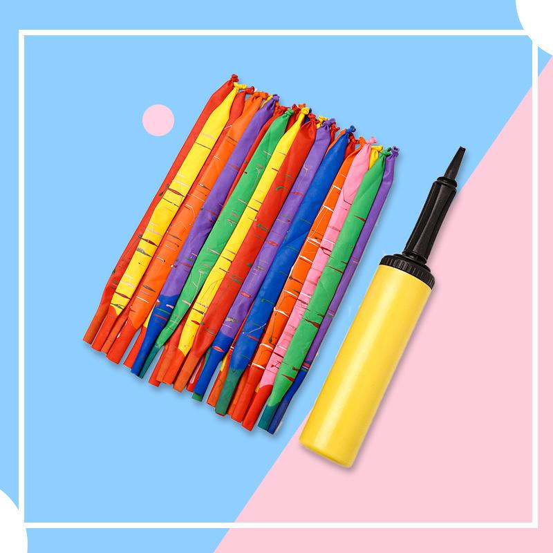 

20 шт. Разноцветные летающие ракетные шары Утолщенные детские подарки Надувные воздушные шары Пищащие надувные игрушки