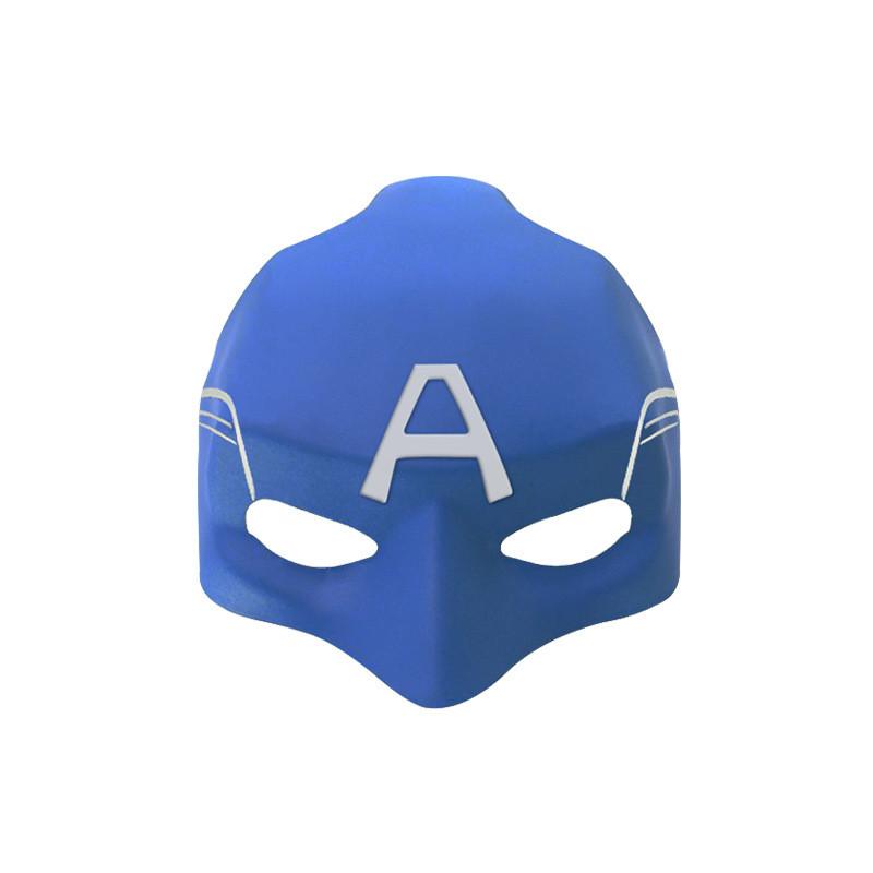 Latex Batman Cosplay Maske für Halloween-Party und Haustierkostüme