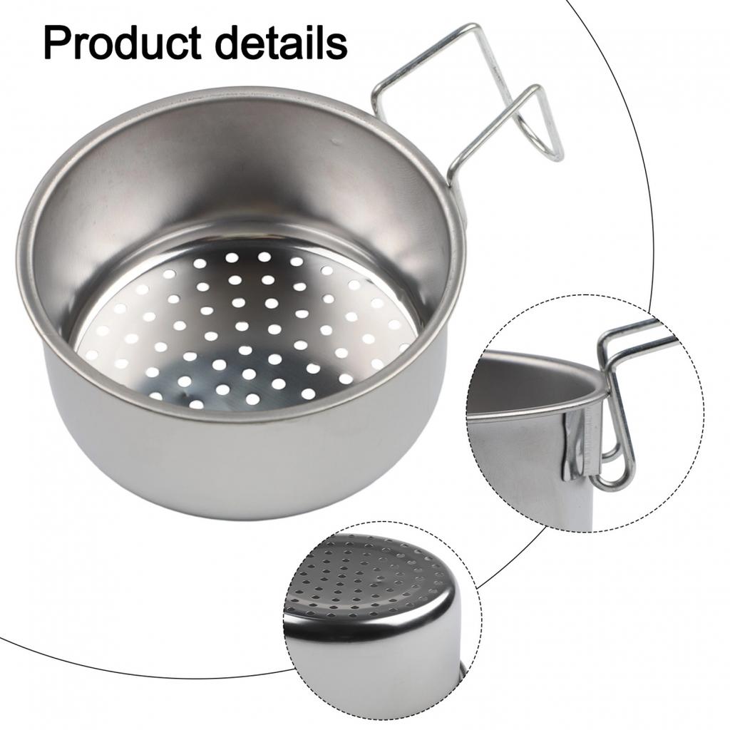 Stainless Steel Drain Basket for Kitchen Sink and Vegetable Washing Tasks