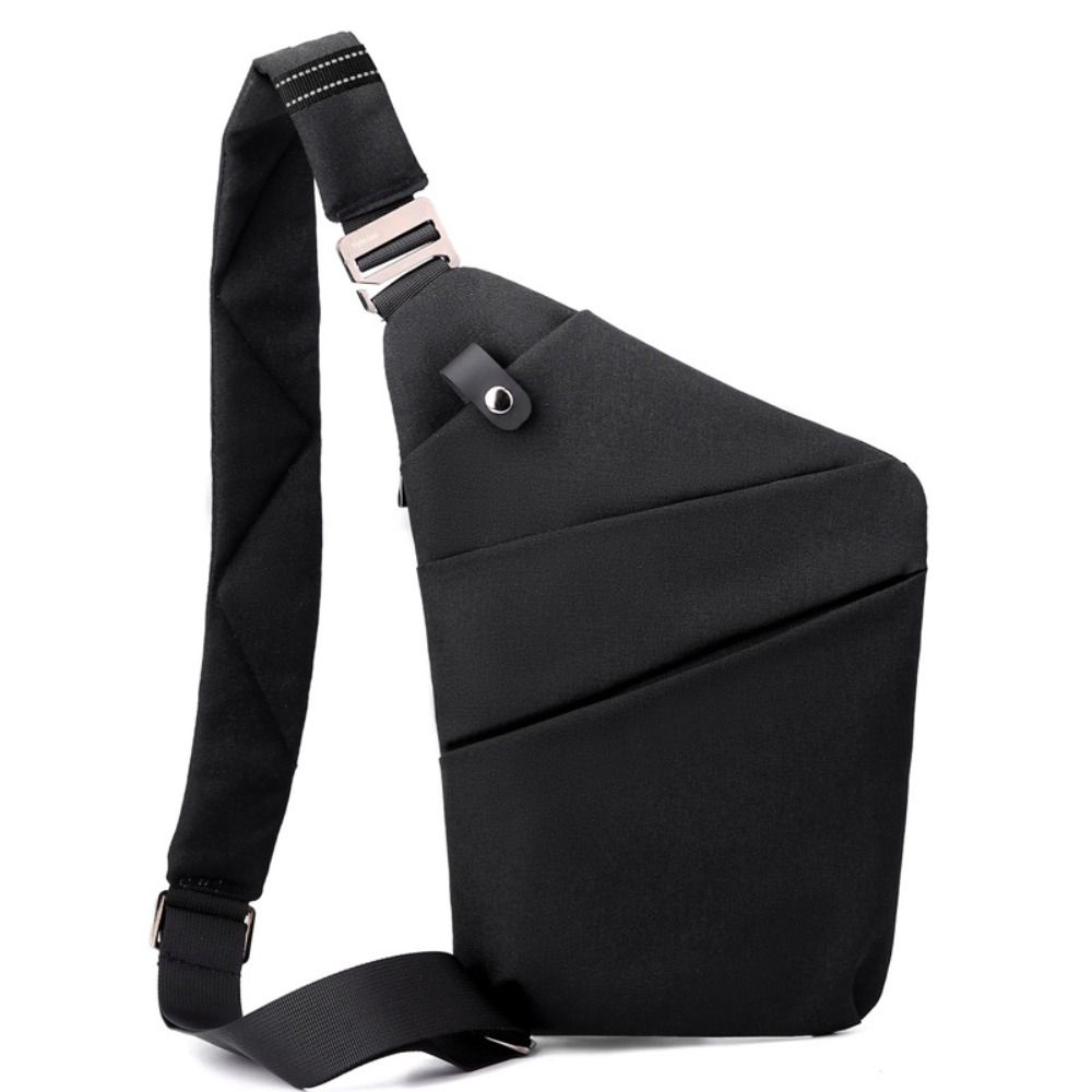 Nuova Borsa a Tracolla da Viaggio Antifurto in Nylon Ultra Sottile Piccola Borsa da Petto Grande Capacità con Cerniera Mini Borsa Crossbody