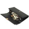 Women's Light Luxury Minimalist Style Clutch, Long Wallet, Card Holder, Leather Clip, Coin Purse