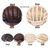 High-Quality Golden Rose Short Wig - Heat Resistant Full Wig for Women