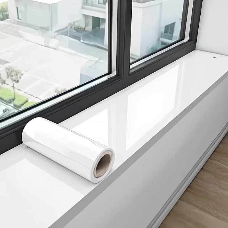 1PC 10m/393.5inch Lines Wall Stickers Self Adhesive Skirting Board Waistline Window Sills Door Frames Border Wrapping Decorative
