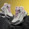 Couples Outdoor Casual Hiking Shoes Four Seasons Breathable Anti-slip Walking Shoes Fashion Men's Plus Size Sports Running Shoes