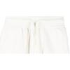 C.P. Company Drawstring Waist Solid Color Casual Shorts Men shorts White 12CMSB021A002246G103