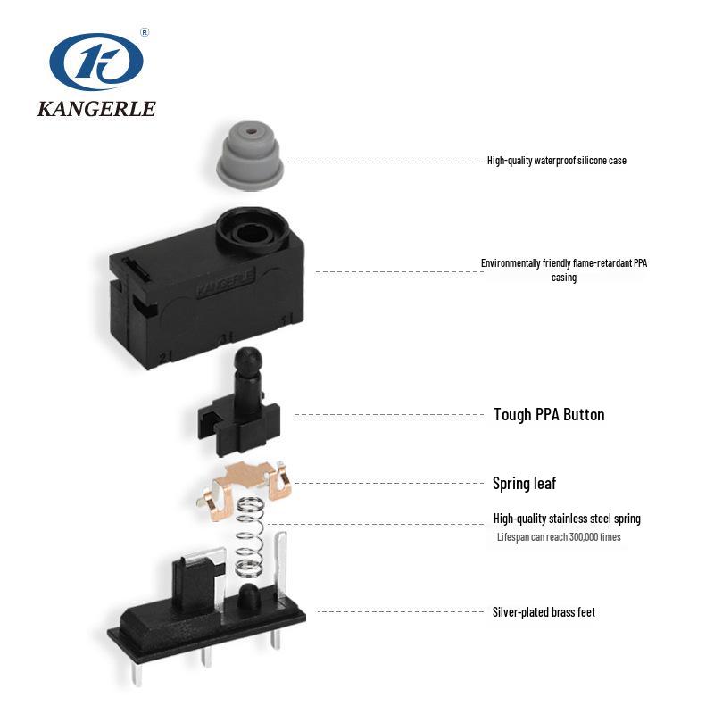 Waterproof Micro Switch for Car Door and Scooter Brake Lock