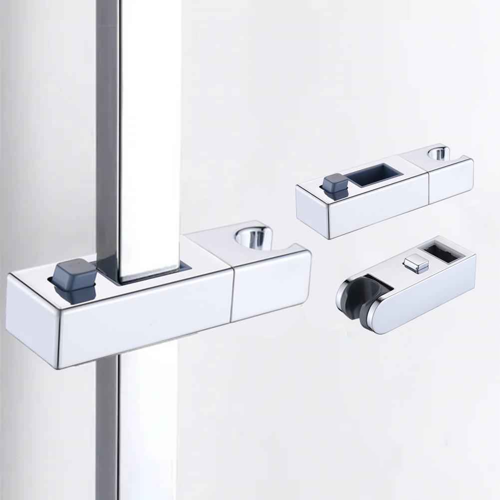 Shower Bracket Shower Rail Square Tube Adjustable Bracket