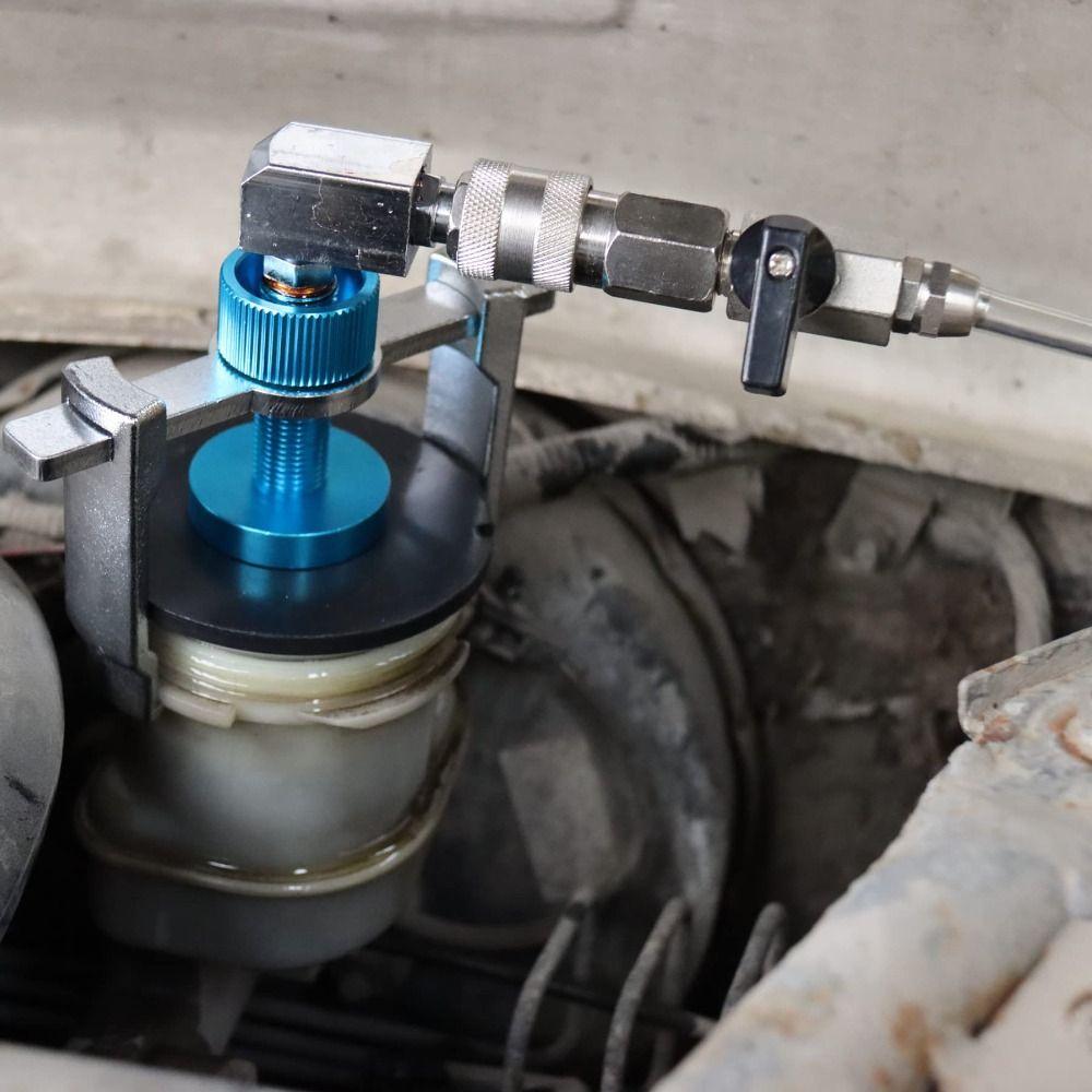 Universal Adapter Master Cylinder Adapter Kit Bleeder Tool Brake Fluid Replacement  Automotive Use