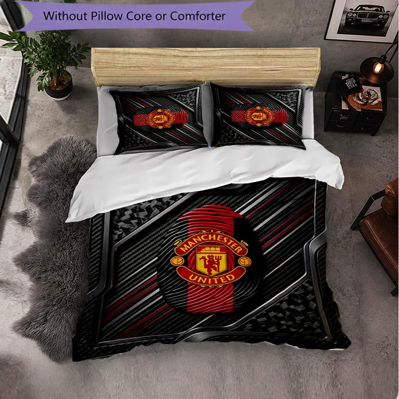 Manchester United Raksts 3 Daļu Gultasveļas