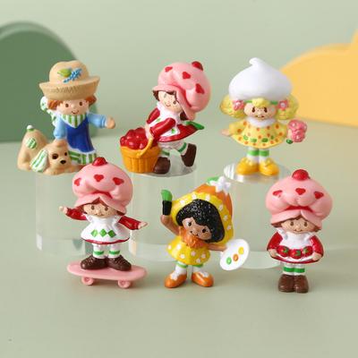 Anime Strawberry Girl Doll Blind Box: Creative Pink Desktop Decoration Ornament.