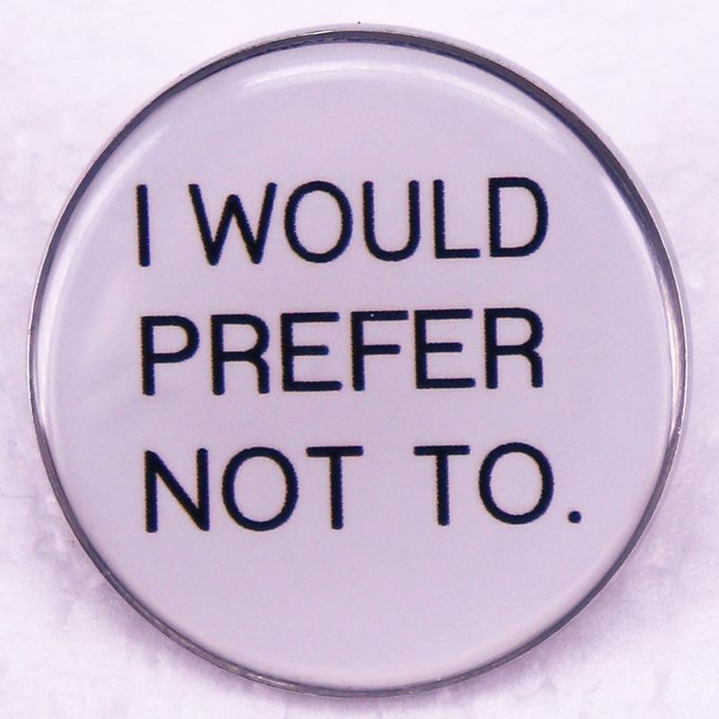 Reluctant Brooch English Badge