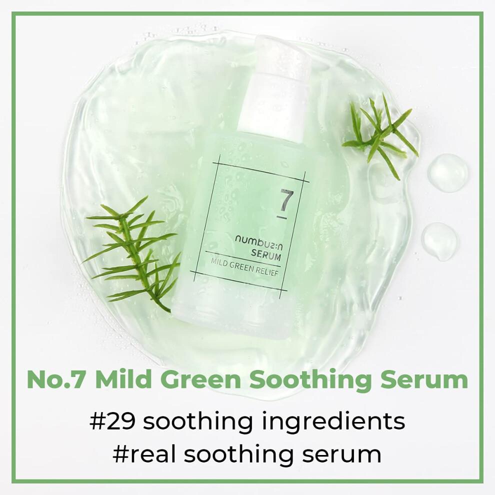 Numbuzin, Nr. 7 Mild Green Soothing Serum, 1,69 Oz (50 Ml)