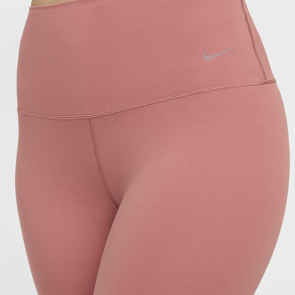 New Nike Zenvy Leggings Women's Canyon Pink/Black DQ6016-634