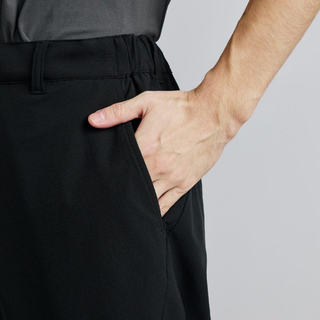 Lifestyle Wear BUDDY Water Repellent Stretch Straight Pants Water Repellent Stretch D2MFD137 Black M [Mizuno] [Unisex] Men's