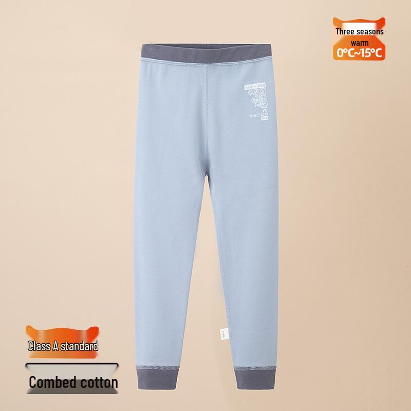 Herbst-Pyjama-Set für Kinder: Thermo-Baumwollhose & -Hemd für Jungen, Mädchen, Kleinkinder, Teenager
