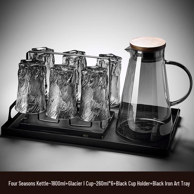 Mystic Ice Luxury Whiskey Glass - Creative Retro Rock Cup