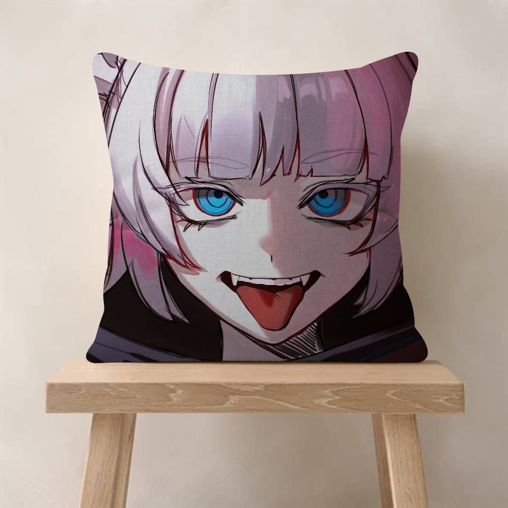 C-Call Of Night N-Nazuna Nanakusa Pillow Cushion Cover Pillowcase Living Room Sofa Home Decor Customized