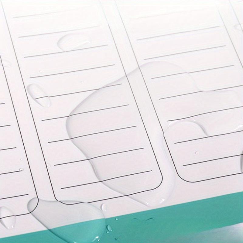 6PCS/1set magnetic dry wipe whiteboard 42x30cm small magnet refrigerator message board suitable for kitchen refrigerator