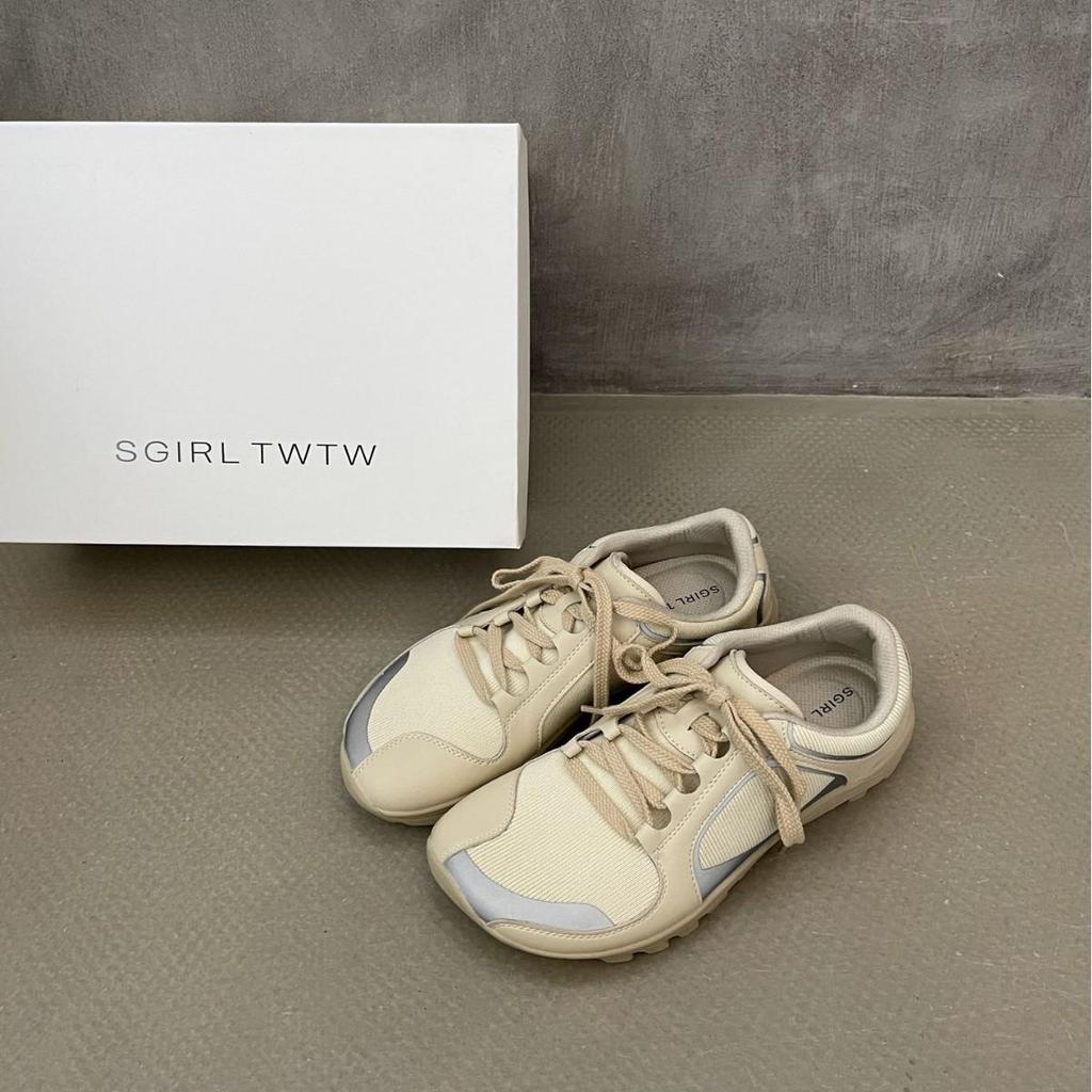 SGIRL TWTW Women's 2025 Autumn Thick-Soled German Trainer: Lightweight, Versatile, Comfortable Casual Fashion Sneakers