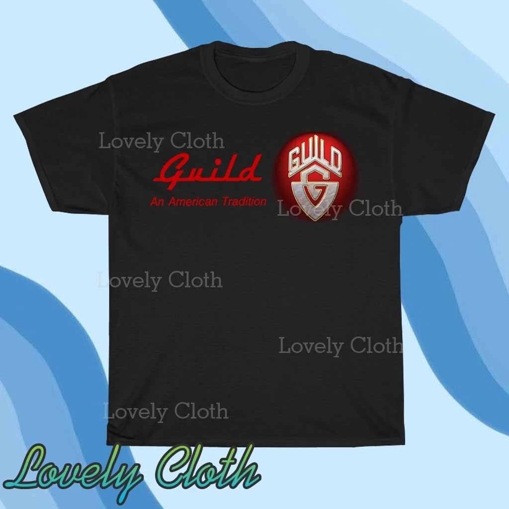 

Guild Guitars Logo TEE T-Shirt Funny American Size S to 5XL T-Shirt M