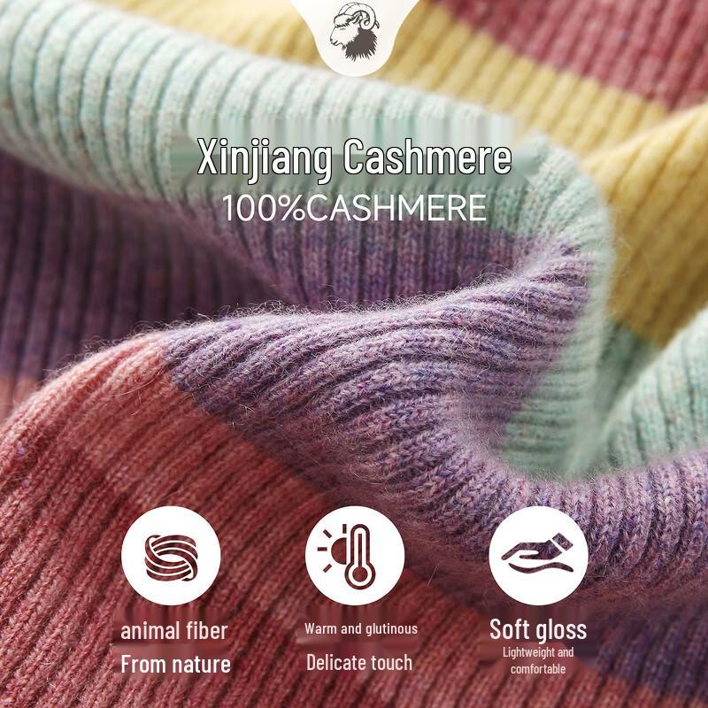 Zhaojun Women's Dopamine Brushed Cashmere V-Neck Cardigan