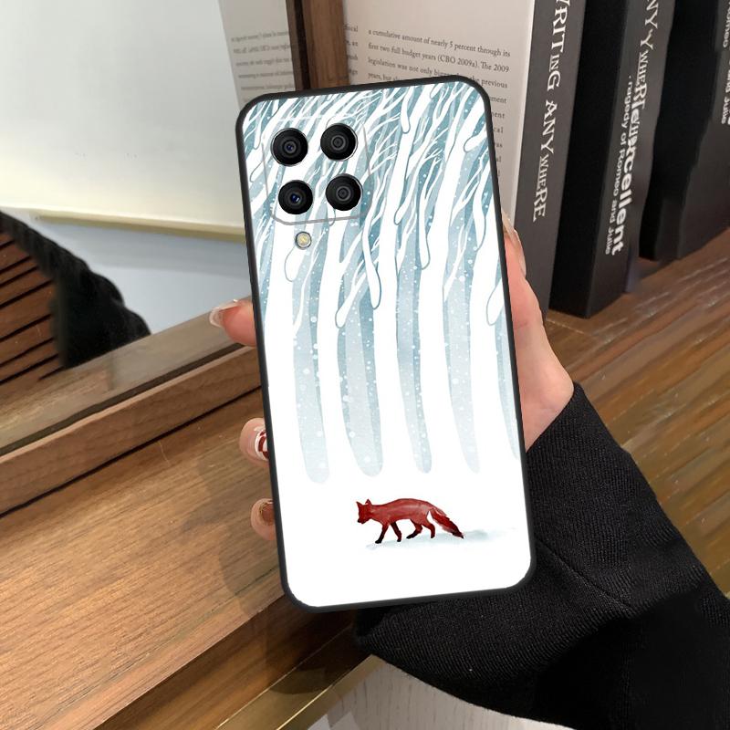 Winter Fox Foxes Case For Samsung Galaxy M35 M15 M55 M56 M36 M16 M06 M31 M13 M33 M53 M12 M32 M52 M14 M34 M54