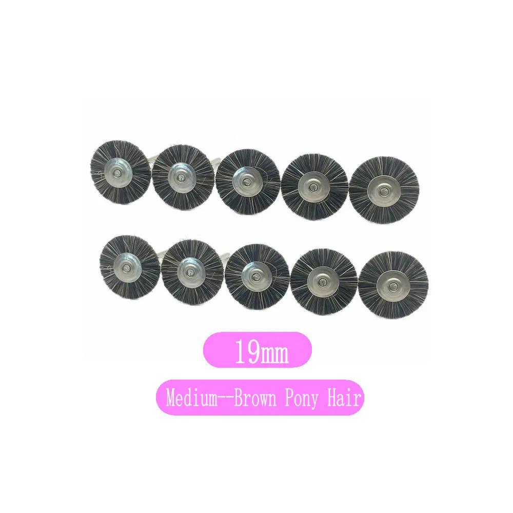 10pcs Polishing Wheels Wool/Cotton/Cloth Buffing Pad Jewelry Abrasive Brush Dental Lab Hp Brush 2.35mm Shank Rotary Tools