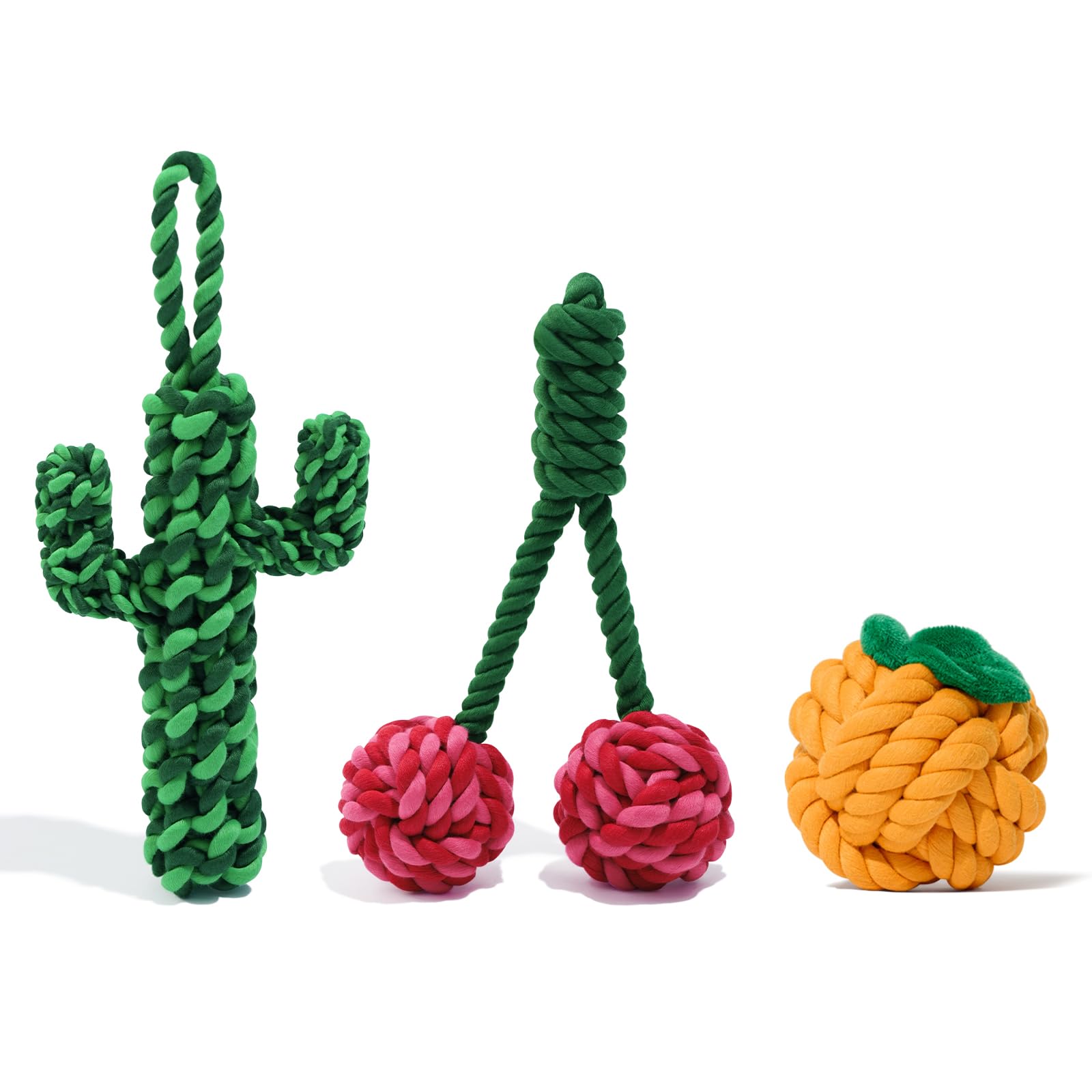 

VETRESKA Собачья веревка для чистки зубов, жевательная, для перетягивания, отличная прочная веревочная игрушка для жевания, игрушка для прорезывания зубов щенков и игрушка, игрушка, игрушка, убивающая скуку, для собак, (Вишня,