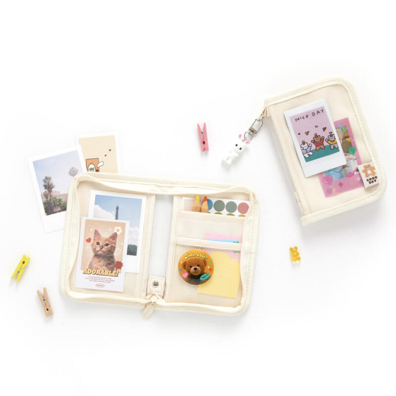 PVC Deco Pouch Ivory Bear (37003277)
