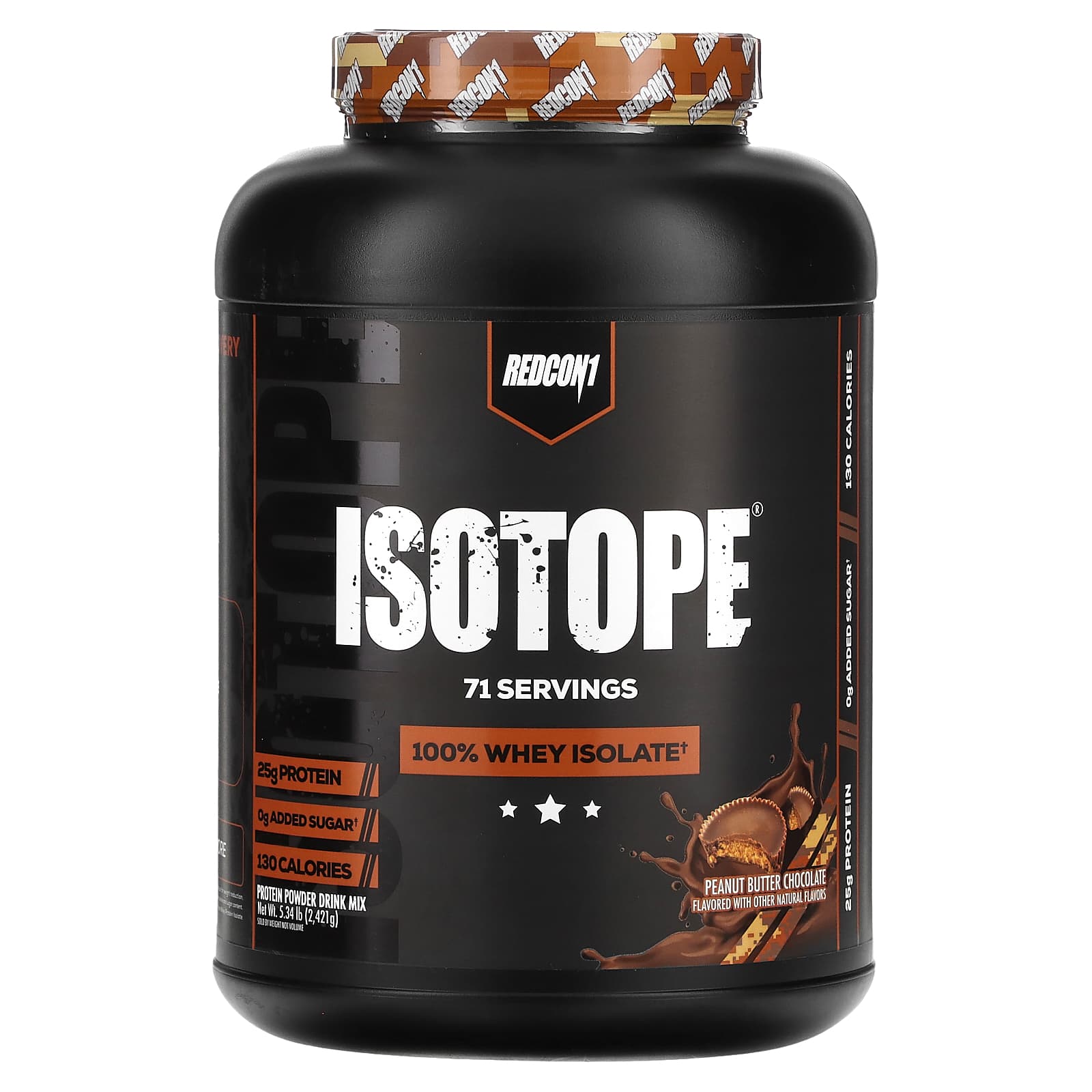 

Redcon1, Istope, 100% Whey Isolate, Peanut Butter Chocolate, 2,421G(5.34Lb)