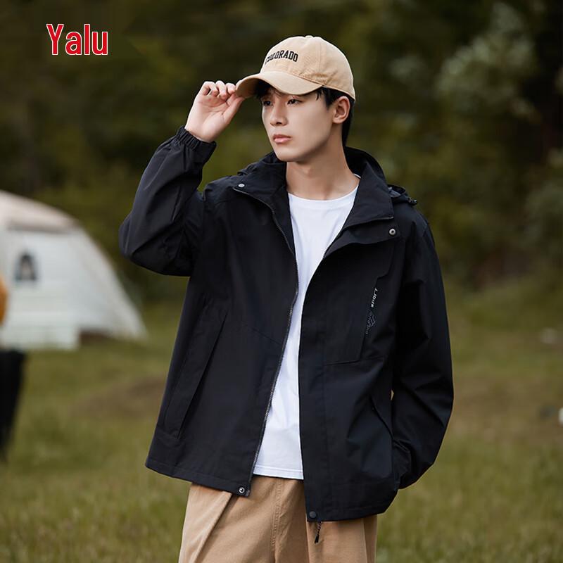 

Yalu Unisex Hooded Outdoor Windproof Jacket M