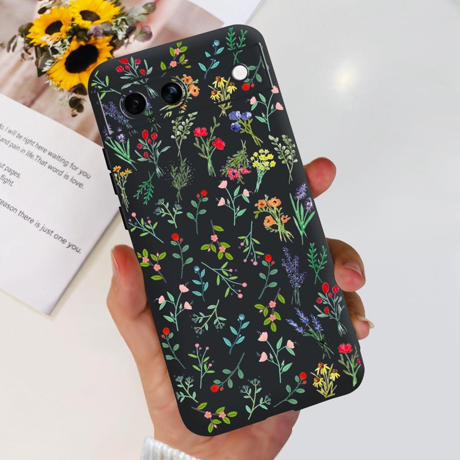 Für Google Pixel 8A Hülle Stilvolle Bemalte Abdeckung Weiche TPU Stoßfeste Handyhülle Für Google Pixel 8 Pro Pixel8A Fundas Coque Bumper