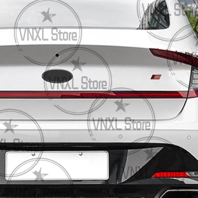 Car-Styling Metal Electric Vehicle E Emblem Car Trunk Body Stickers For Peugeot EV 2008 5008 4008 3008 508 iOn 208 4007 RCZ 306