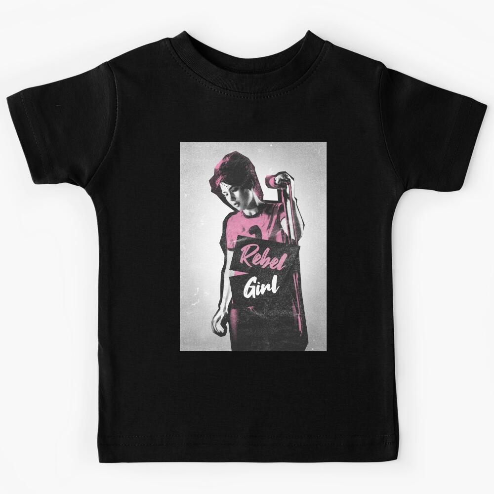 Rebel Girl Riot Grrrl Kids T-Shirt 130