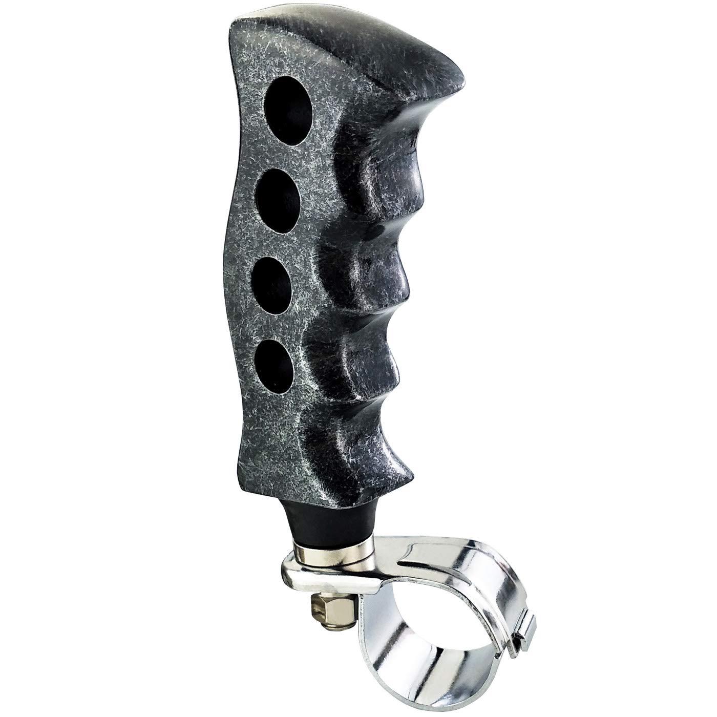 

Lunsom Pistol Steering Wheel Spinner Car Control Turning Aid Helper for Universal Vehicles (Gray) серый