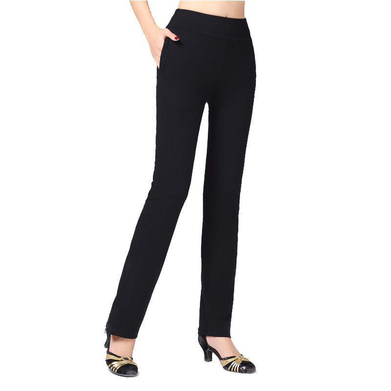 Women s Modal Flare Dance Pants - Thickened, Long, for Autumn/Winter Practice L