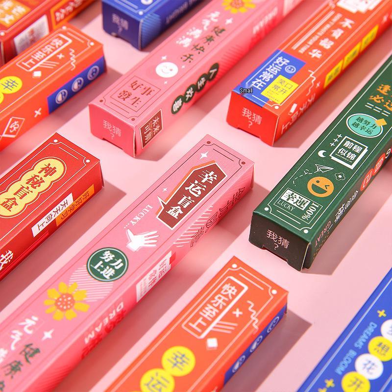 Inspirational Surprise Blind Box: Cute Ballpoint Pen Student Stationery Gift