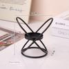 Iron Candlelight Dinner Props Holder Table Decoration Romantic Candle Stand  Home