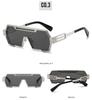 Retro Steampunk Irregular Sunglasses: Unisex 2024 Fashion Trend